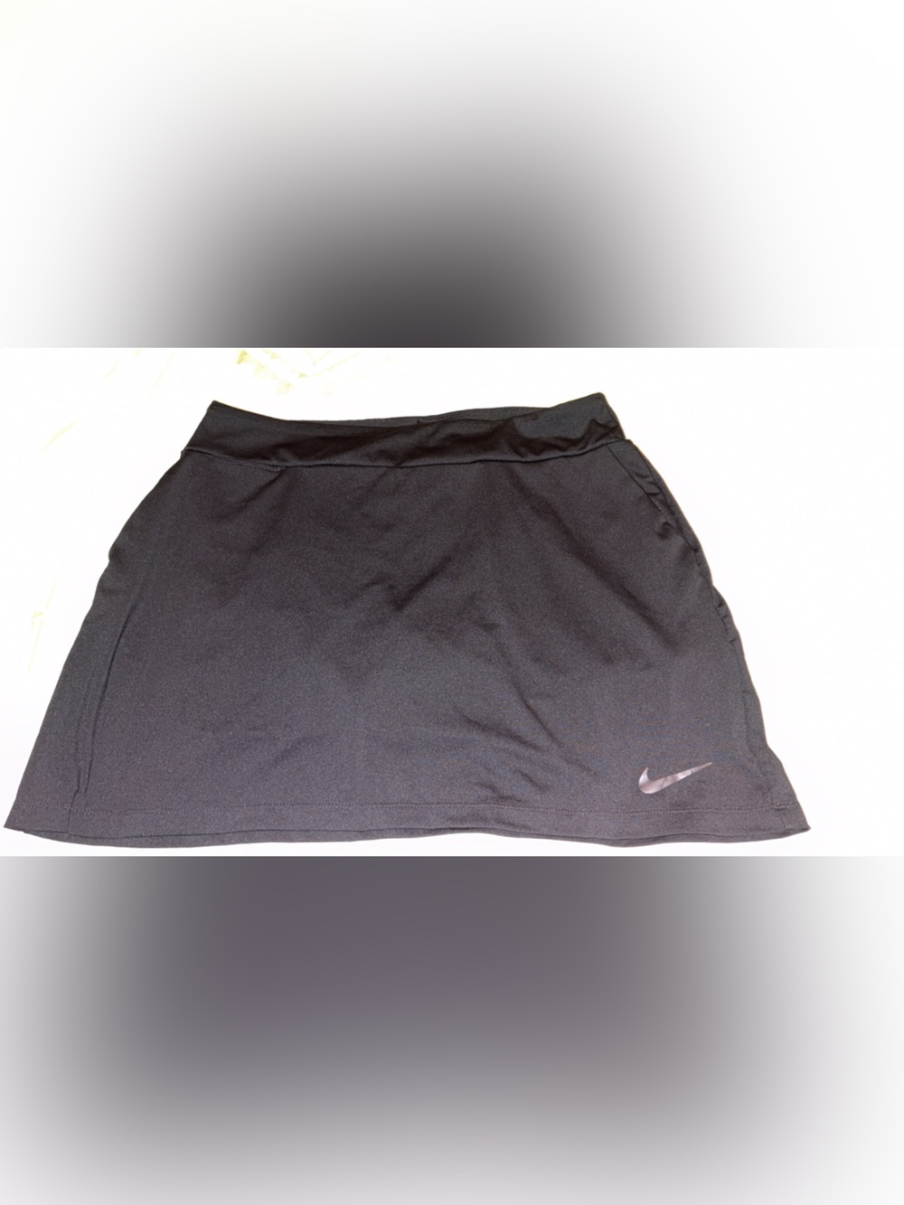 Nike Black Women's Tennis Skirt with Subtle Swoosh